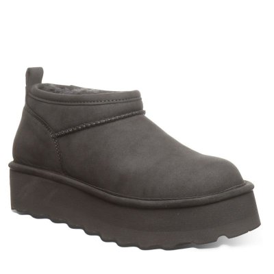 New Arrivals Bearpaw Women's Retro Super Shorty Vegan Carbon New Arrivals Bearpaw Women's Retro Super Shorty Vegan Carbon
