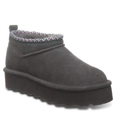 New Arrivals Bearpaw Women's Retro Super Shorty Deco Graphite New Arrivals Bearpaw Women's Retro Super Shorty Deco Graphite