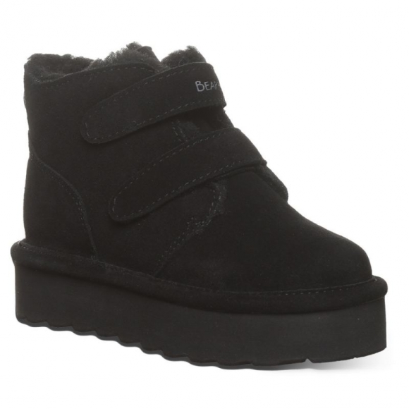 New Arrivals Bearpaw Kids' Retro Larisa Youth Black New Arrivals Bearpaw Kids' Retro Larisa Youth Black
