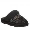 New Arrivals Bearpaw Women's Loki Exotic Black Sparkle