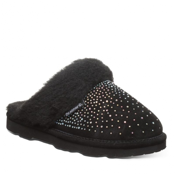New Arrivals Bearpaw Women's Loki Exotic Black Sparkle New Arrivals Bearpaw Women's Loki Exotic Black Sparkle