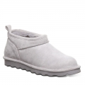 New Arrivals Bearpaw Women's Super Shorty Vegan Gray Fog