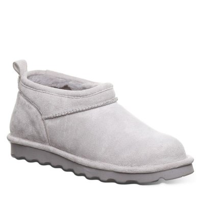 New Arrivals Bearpaw Women's Super Shorty Vegan Gray Fog