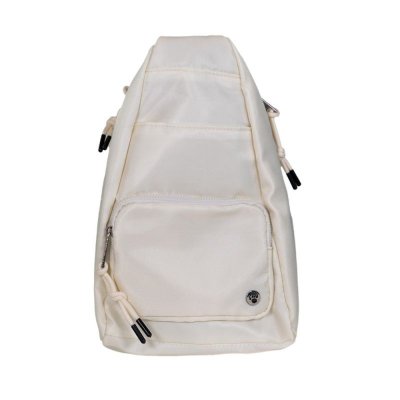New Arrivals Bearpaw Women's Sporty Convertible Backpack/Sling Ivory New Arrivals Bearpaw Women's Sporty Convertible Backpack/Sling Ivory