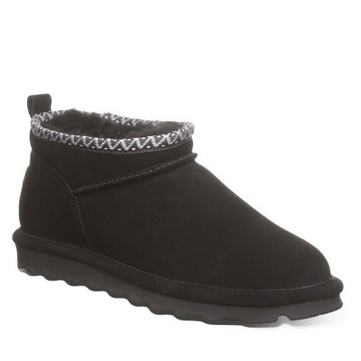New Arrivals Bearpaw Women's Super Shorty Deco Black New Arrivals Bearpaw Women's Super Shorty Deco Black