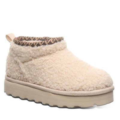 New Arrivals Bearpaw Kids' Snuggle Daphne Deco Youth Oat