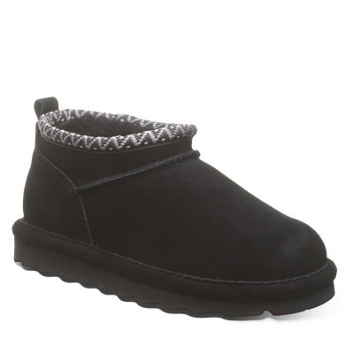 New Arrivals Bearpaw Kids' Super Shorty Deco Youth Black