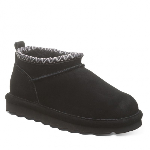 New Arrivals Bearpaw Kids' Super Shorty Deco Youth Black