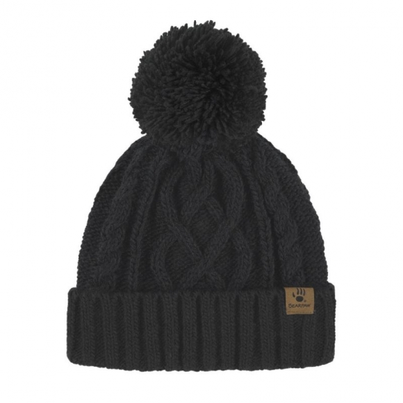 New Arrivals Bearpaw Cable Hat Anthracite