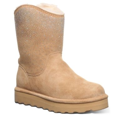 New Arrivals Bearpaw Women's Glam Platform Lo Iced Coffee Solid New Arrivals Bearpaw Women's Glam Platform Lo Iced Coffee Solid