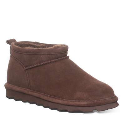 New Arrivals Bearpaw Women's Super Shorty Wide Walnut