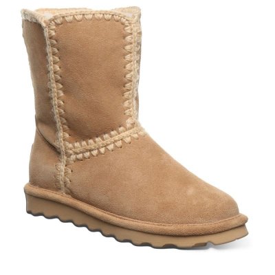 New Arrivals Bearpaw Women's Elle Short Crochet Iced Coffee New Arrivals Bearpaw Women's Elle Short Crochet Iced Coffee