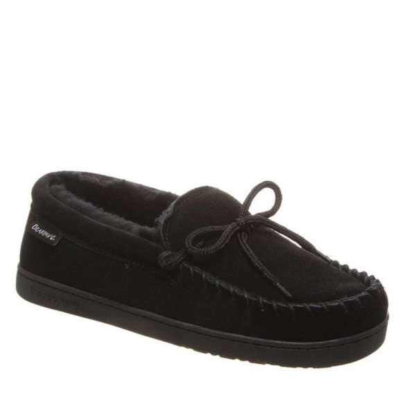 New Arrivals Bearpaw Men's Moc II Wide Black New Arrivals Bearpaw Men's Moc II Wide Black