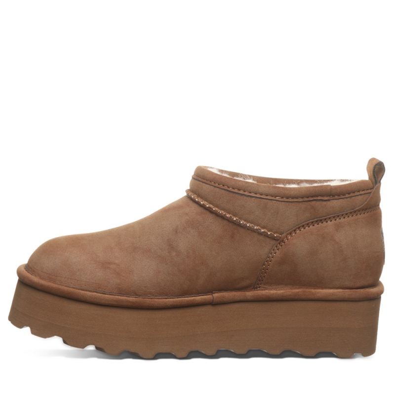 New Arrivals Bearpaw Women's Retro Super Shorty Vegan Gingersnap