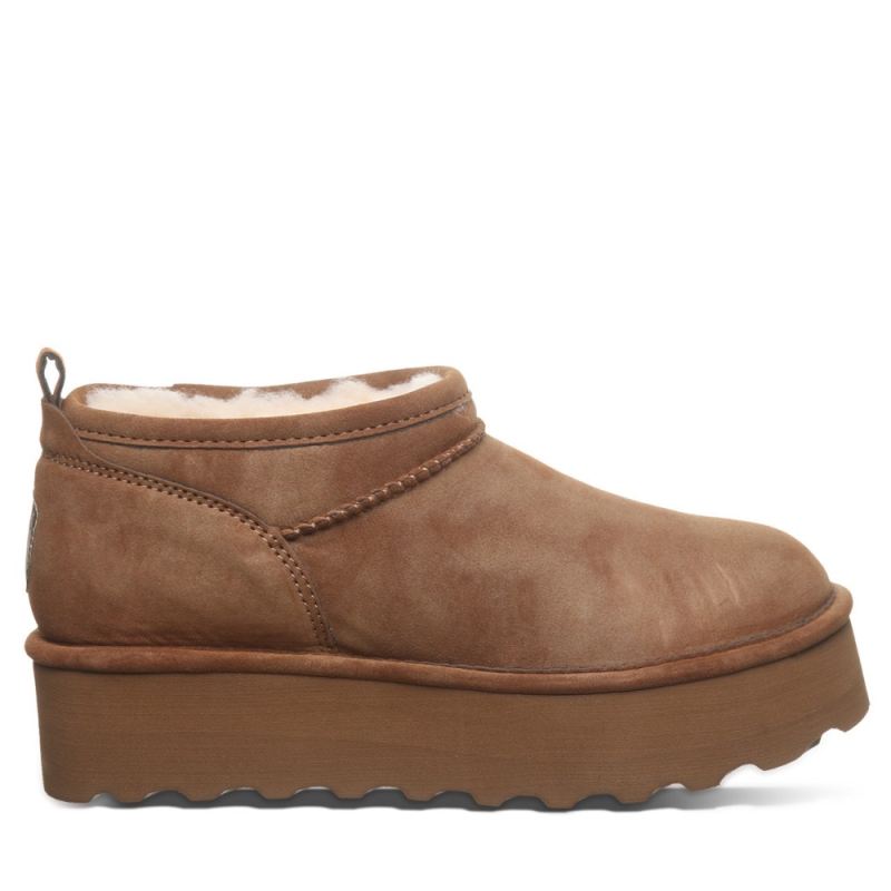 New Arrivals Bearpaw Women's Retro Super Shorty Vegan Gingersnap