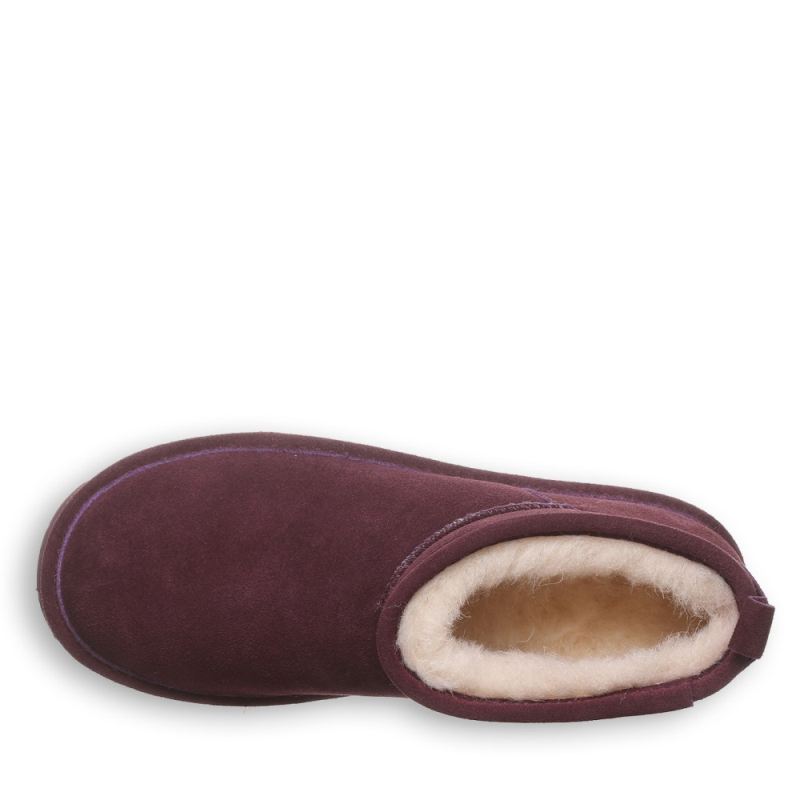 New Arrivals Bearpaw Women's Super Shorty Eggplant