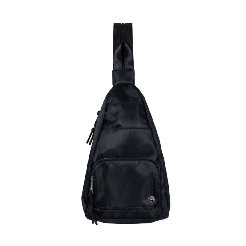 New Arrivals Bearpaw Women's Sporty Convertible Backpack/Sling Black