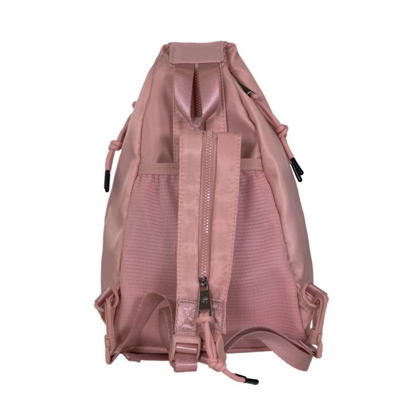 New Arrivals Bearpaw Men's Sporty Convertible Backpack/Sling Blush