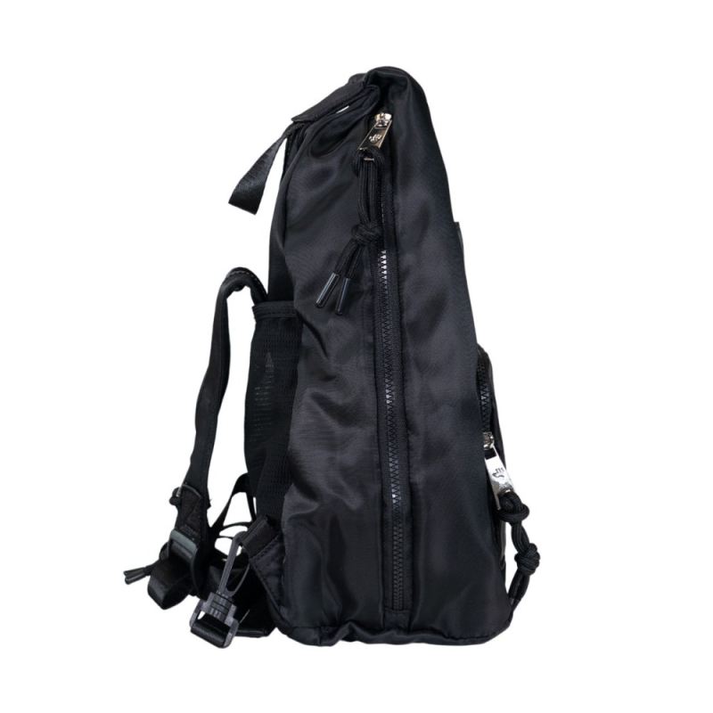 New Arrivals Bearpaw Sporty Convertible Backpack/Sling Black
