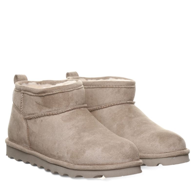 New Arrivals Bearpaw Women's Shorty Vegan Mushroom