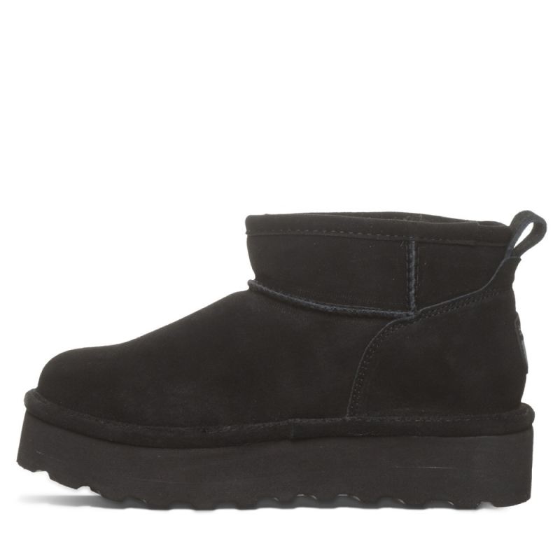 New Arrivals Bearpaw Women's Retro Shorty Black/Black
