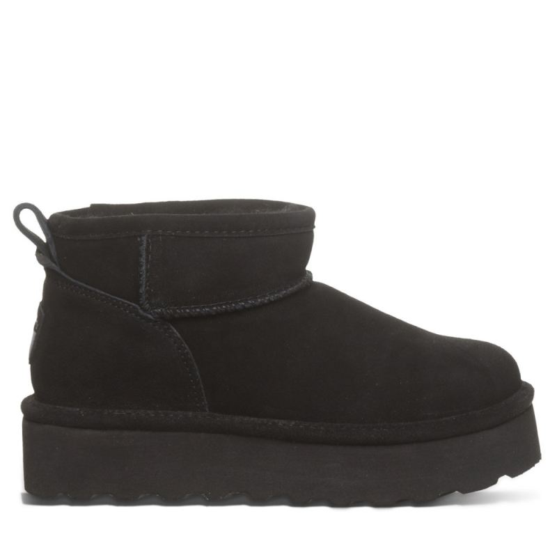 New Arrivals Bearpaw Women's Retro Shorty Black/Black