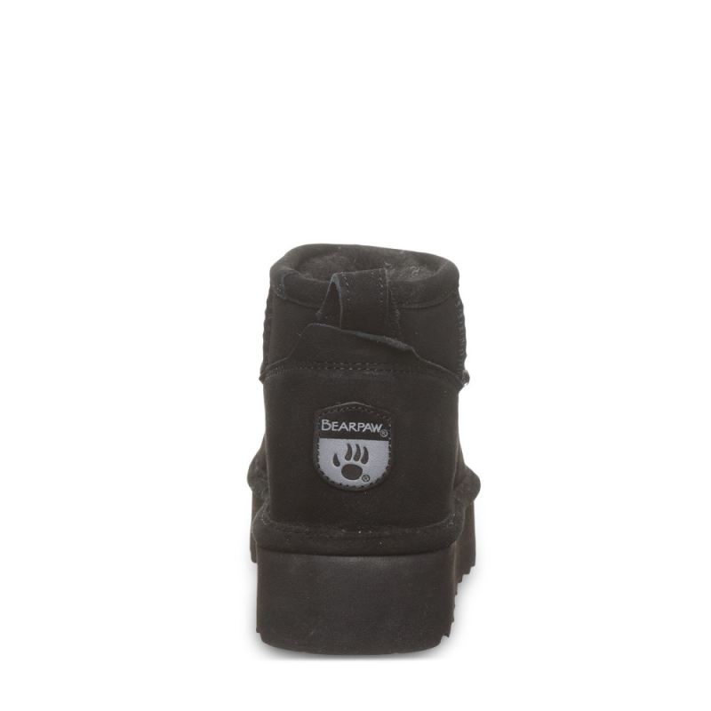 New Arrivals Bearpaw Women's Retro Shorty Black/Black