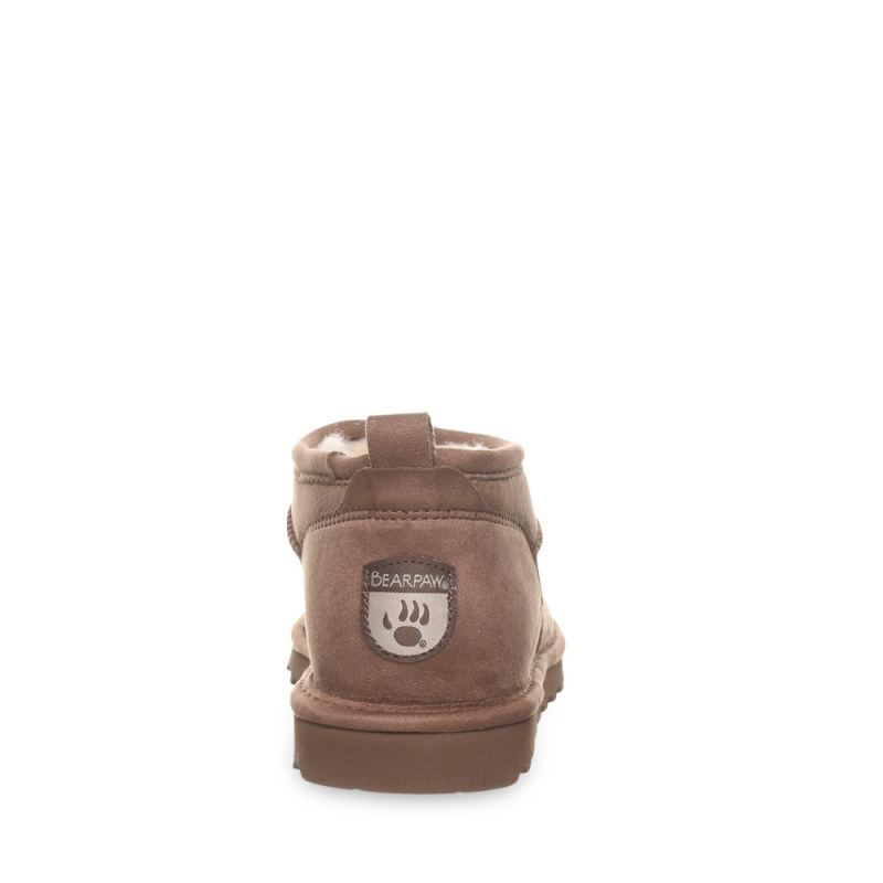 New Arrivals Bearpaw Women's Super Shorty Vegan Cocoa