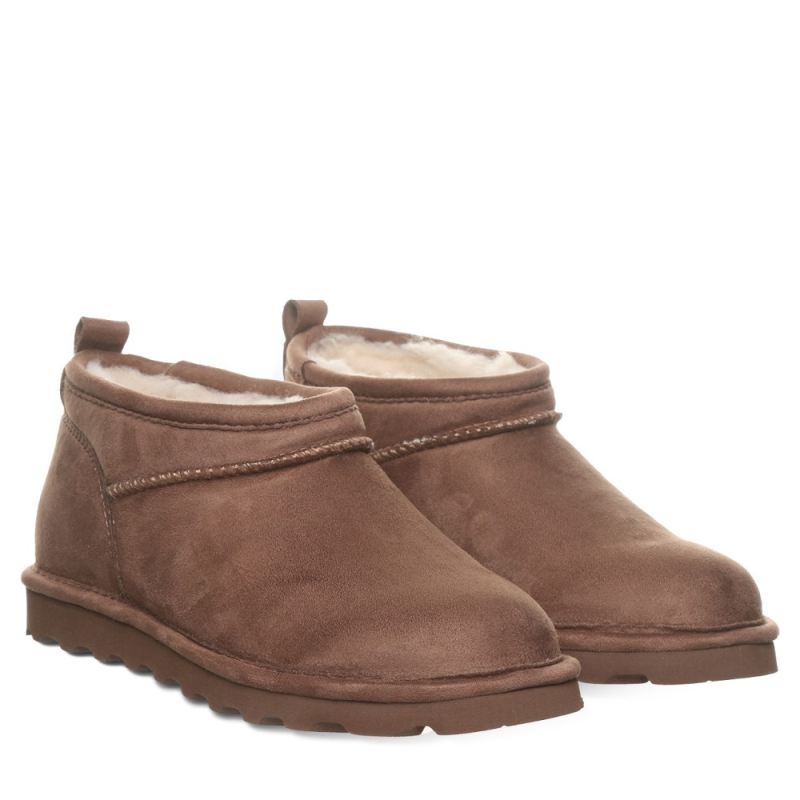 New Arrivals Bearpaw Women's Super Shorty Vegan Cocoa