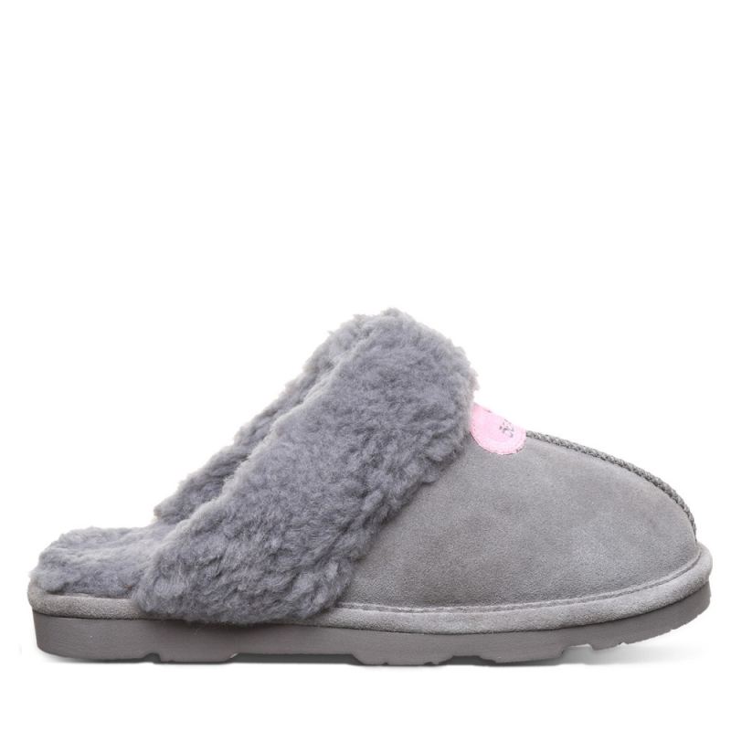 New Arrivals Bearpaw Women's Loki Duo Prism Pink/Charcoal