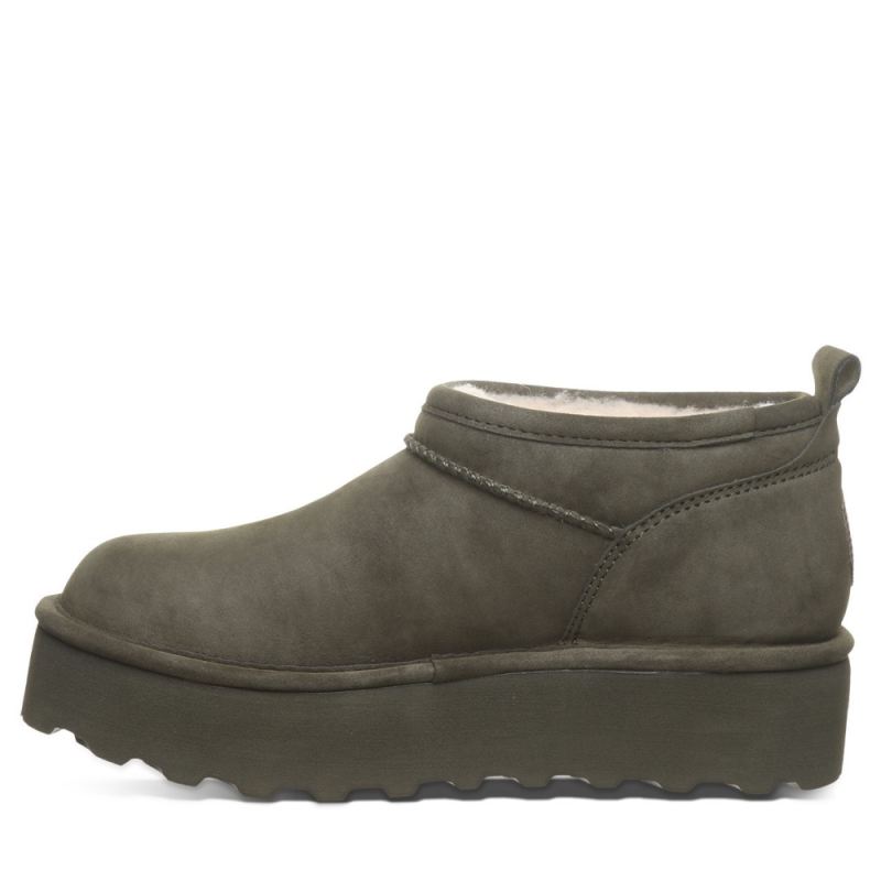 New Arrivals Bearpaw Women's Retro Super Shorty Vegan Algae