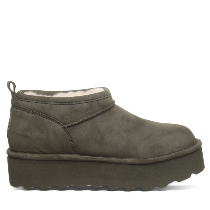 New Arrivals Bearpaw Women's Retro Super Shorty Vegan Algae