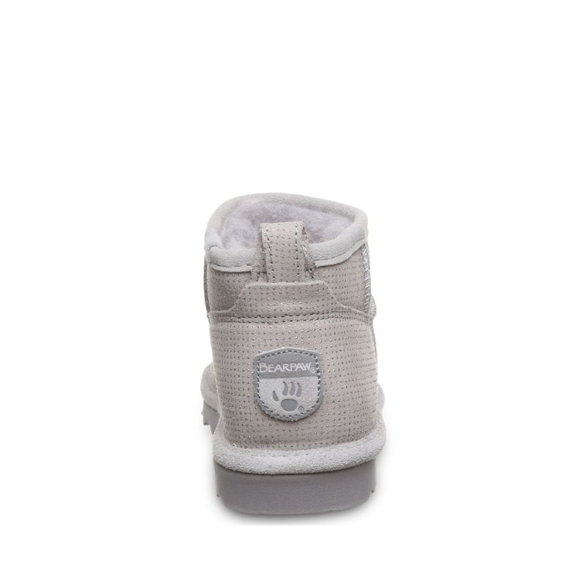 New Arrivals Bearpaw Women's Shorty Exotic Gray Fog