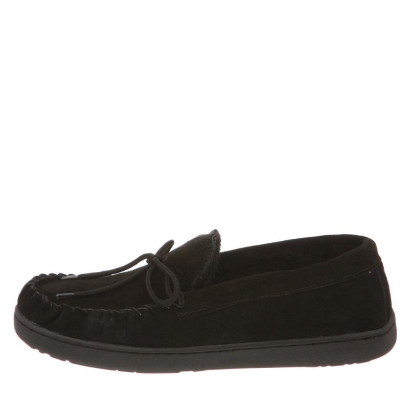 New Arrivals Bearpaw Men's Moc II Black