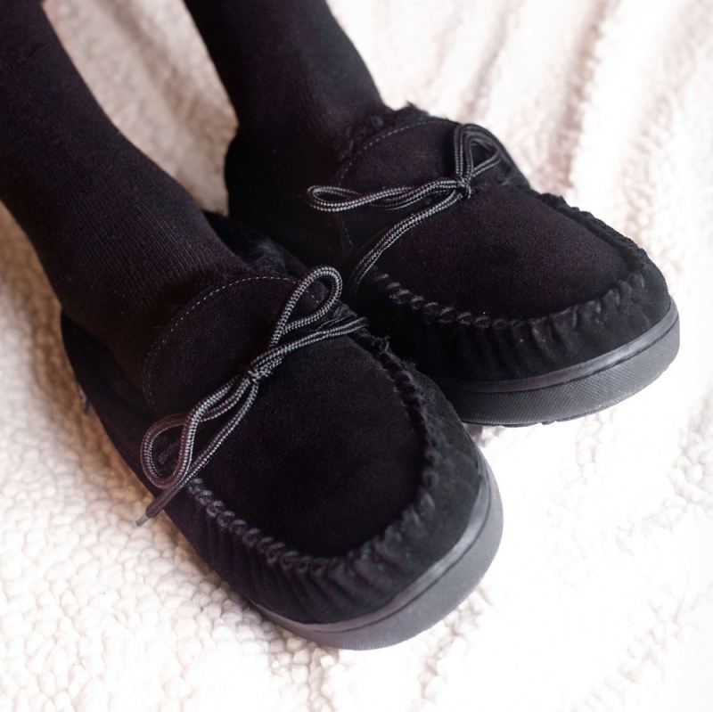 New Arrivals Bearpaw Men's Moc II Black