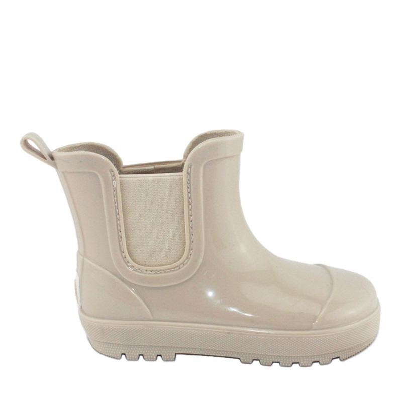 New Arrivals Bearpaw Kids' Chelsea Rain Boots Kids Taupe Gloss