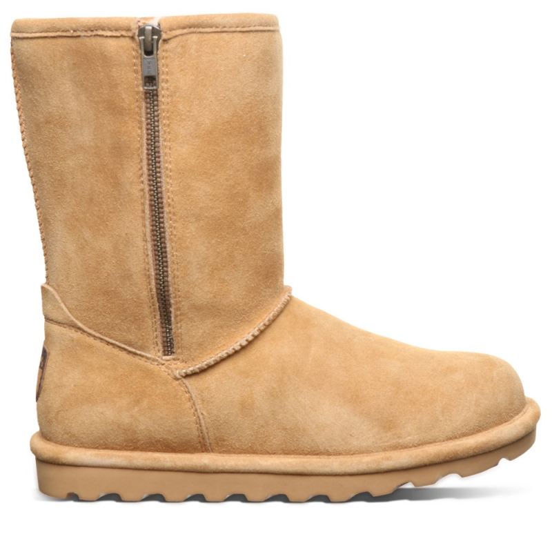 New Arrivals Bearpaw Women's Elle Short Zipper Iced Coffee