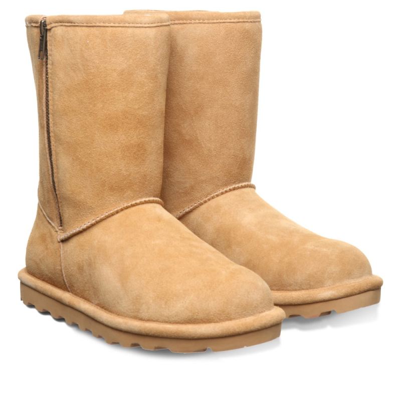 New Arrivals Bearpaw Women's Elle Short Zipper Iced Coffee