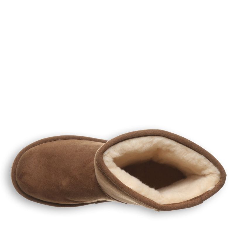 New Arrivals Bearpaw Women's Elle Short Vegan Hickory