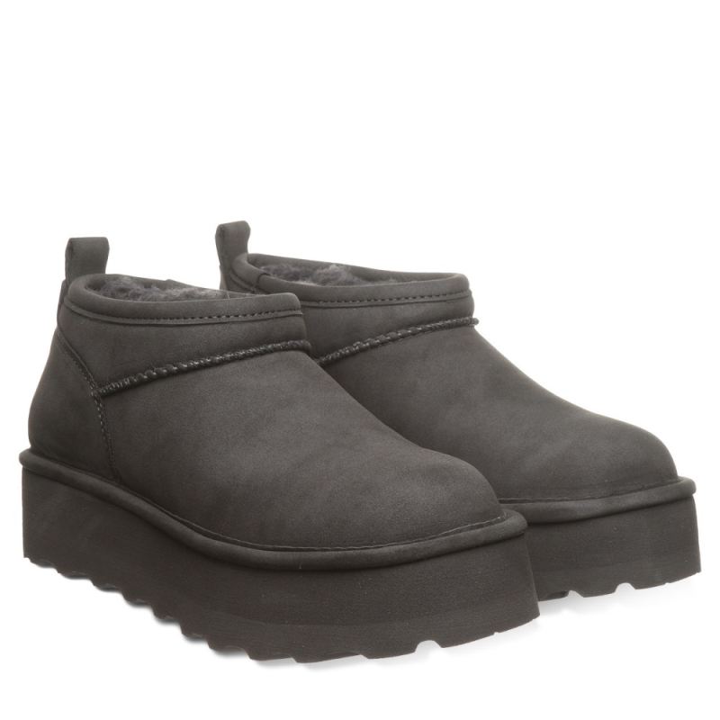 New Arrivals Bearpaw Women's Retro Super Shorty Vegan Carbon