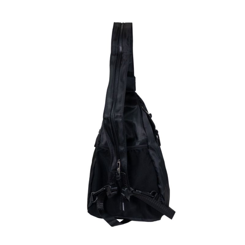 New Arrivals Bearpaw Men's Sporty Convertible Backpack/Sling Black