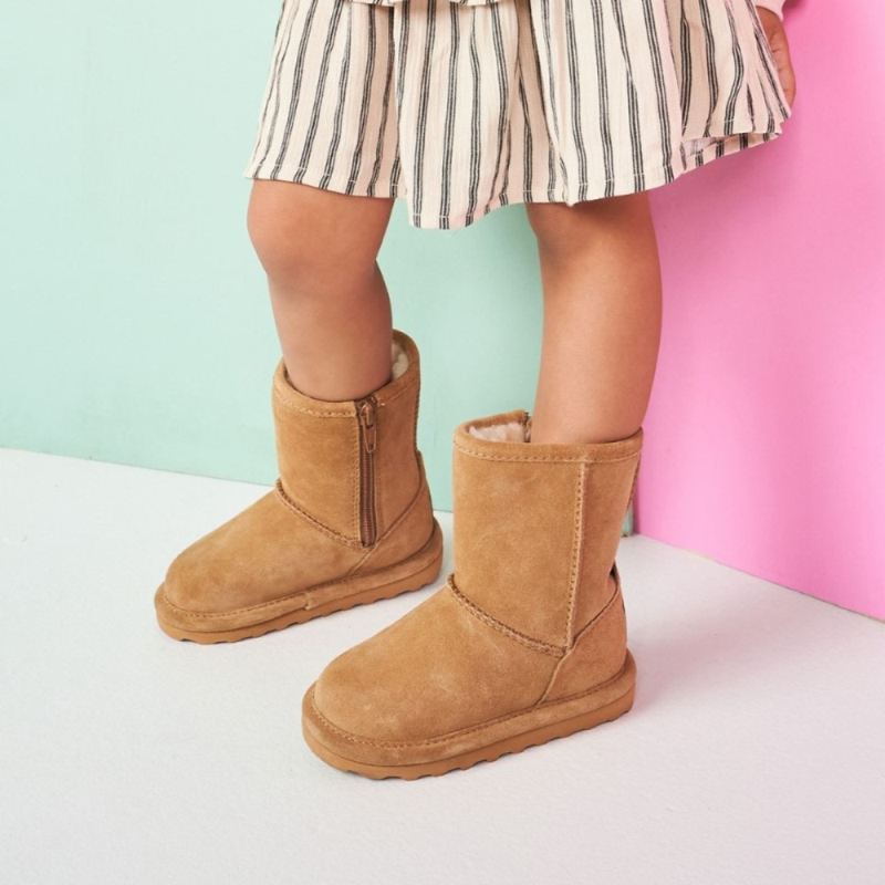 New Arrivals Bearpaw Kids' Elle Toddler Zipper Iced Coffee