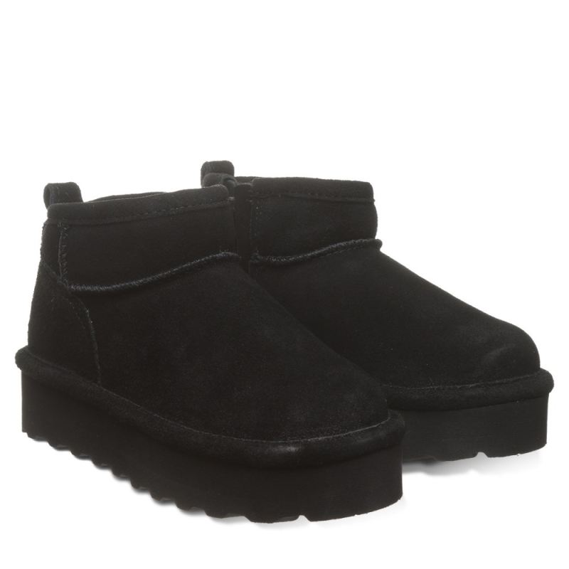 New Arrivals Bearpaw Kids' Retro Shorty Youth Black