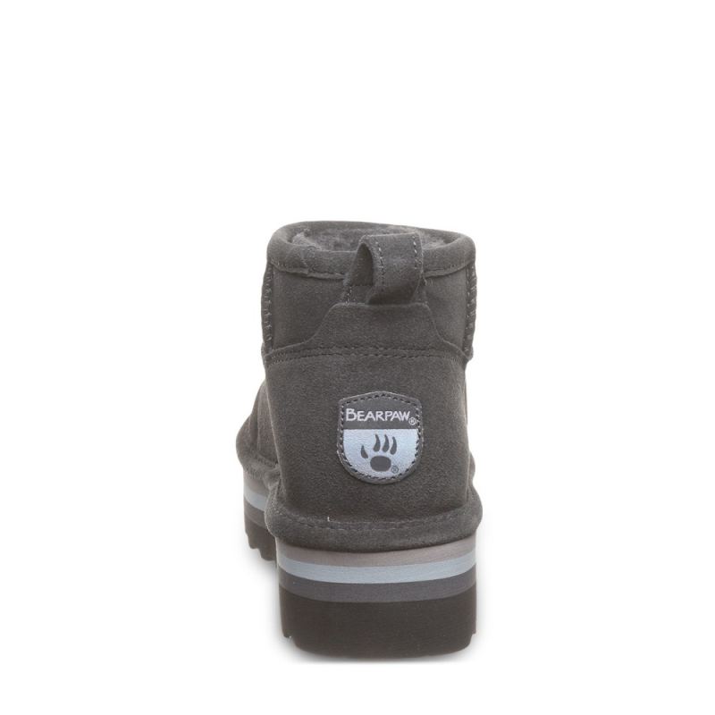 New Arrivals Bearpaw Women's Retro Shorty Graphite