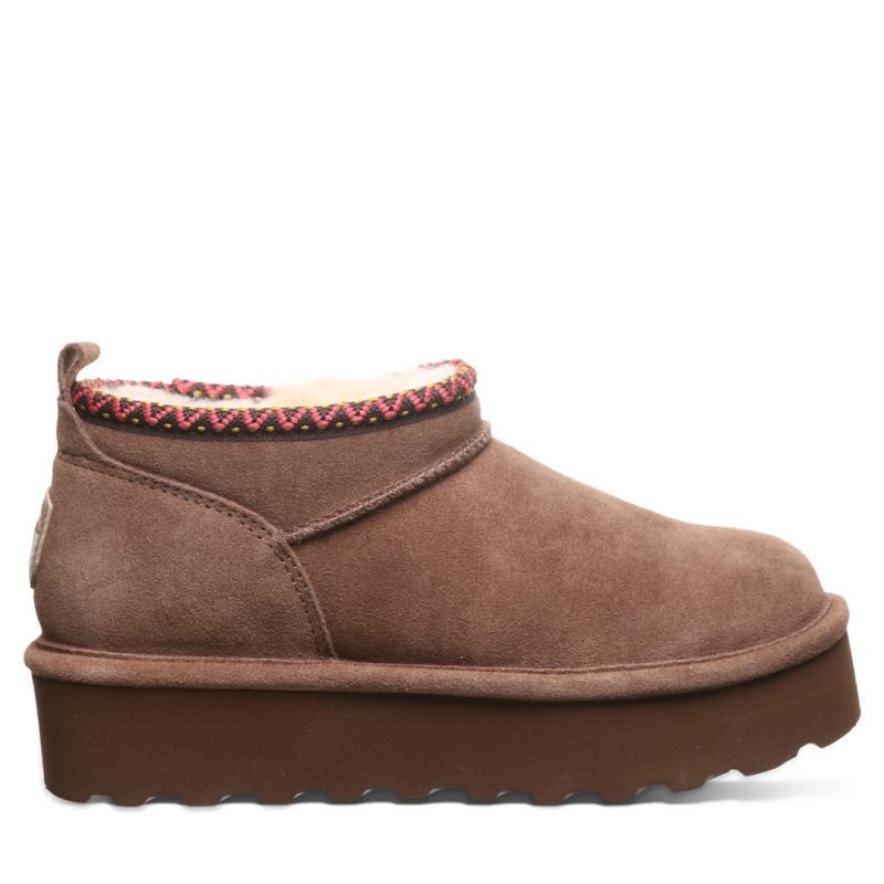 New Arrivals Bearpaw Women's Retro Super Shorty Deco Cocoa