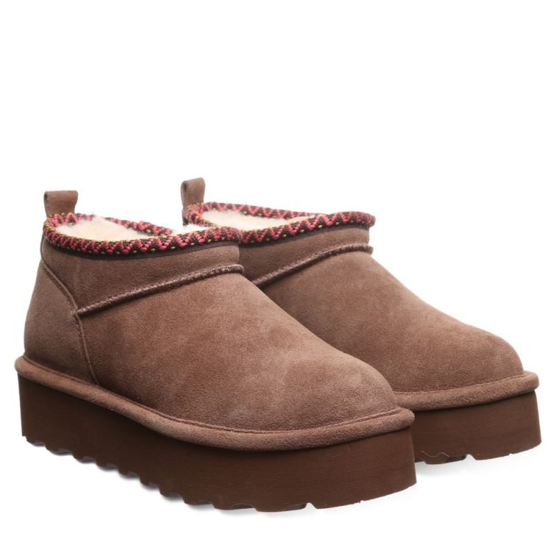 New Arrivals Bearpaw Women's Retro Super Shorty Deco Cocoa