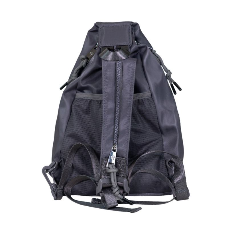 New Arrivals Bearpaw Sporty Convertible Backpack/Sling Dark Gray