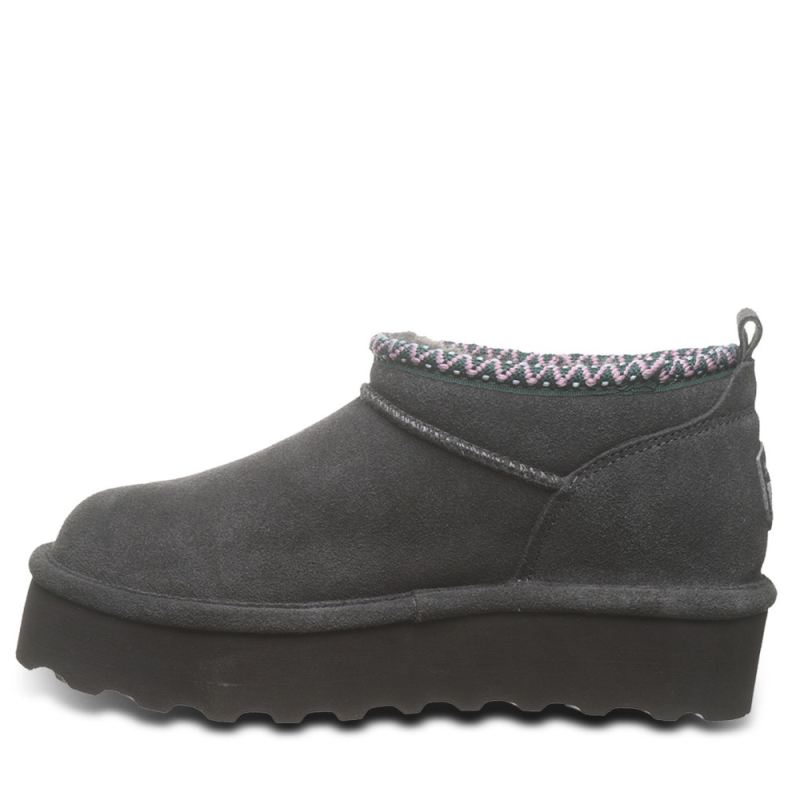 New Arrivals Bearpaw Women's Retro Super Shorty Deco Graphite