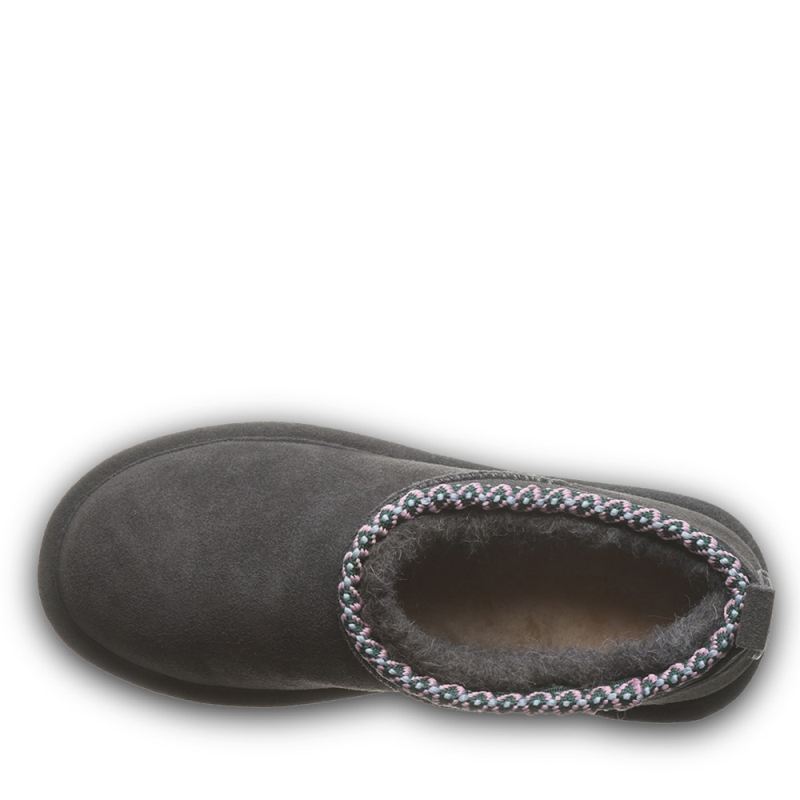 New Arrivals Bearpaw Women's Retro Super Shorty Deco Graphite