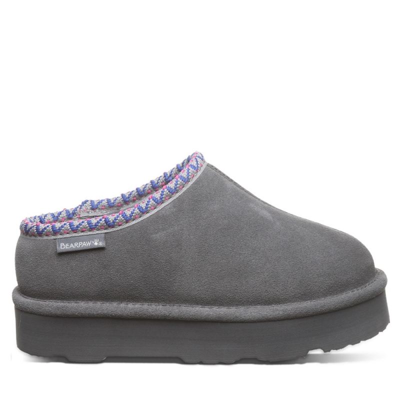 New Arrivals Bearpaw Kids' Martis Youth Charcoal